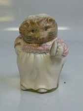 Beatrix Potter Mrs. Tiggy Winkle Beswick Figurine BP-11a - Satin Finish Signed