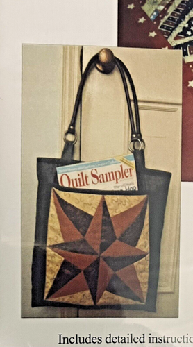 "High Flyin` Kites" Quilt Block Tote Table Runner by Marti Michell /Marti & Me - Picture 3 of 7