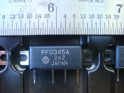 One Lot (10) HITACHI PF0345A MOSFET POWER AMPLIFIER Modules - NEW and UNUSED