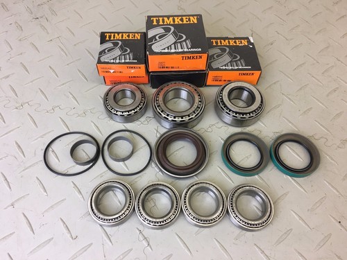 JAGUAR XJS XJ6 XJ12 DIFFERENTIAL DIFF REBUILD KIT BEARINGS SEALS TIMKEN PINION - Picture 2 of 4