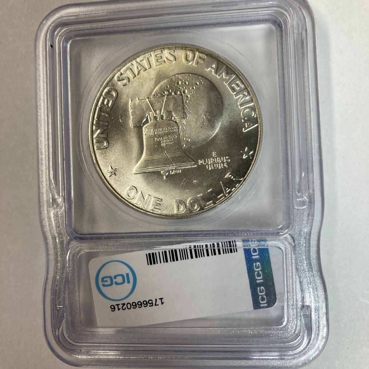 切手76 1976-S Bicentennial Silver Washington Quarter ICG-MS68