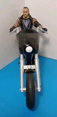 WWE The Undertaker フィギュア & バイク セット WWE The Undertaker Wrekkin Slamcycle Wrestling Bike Set & Figure