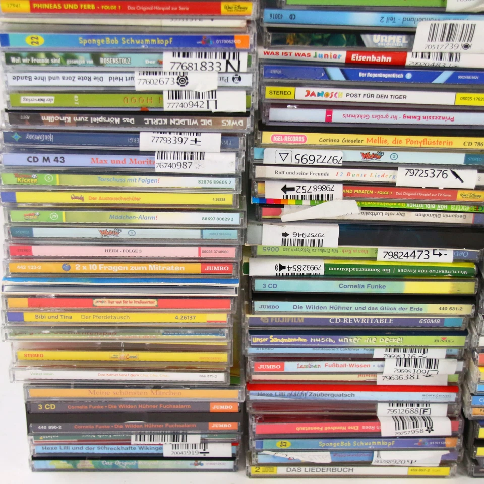 Musik Music CD Kinder Familie Hörbuch Lieder Hörspiel Sammlung Konvolut 50 st. - Bild 3 von 4