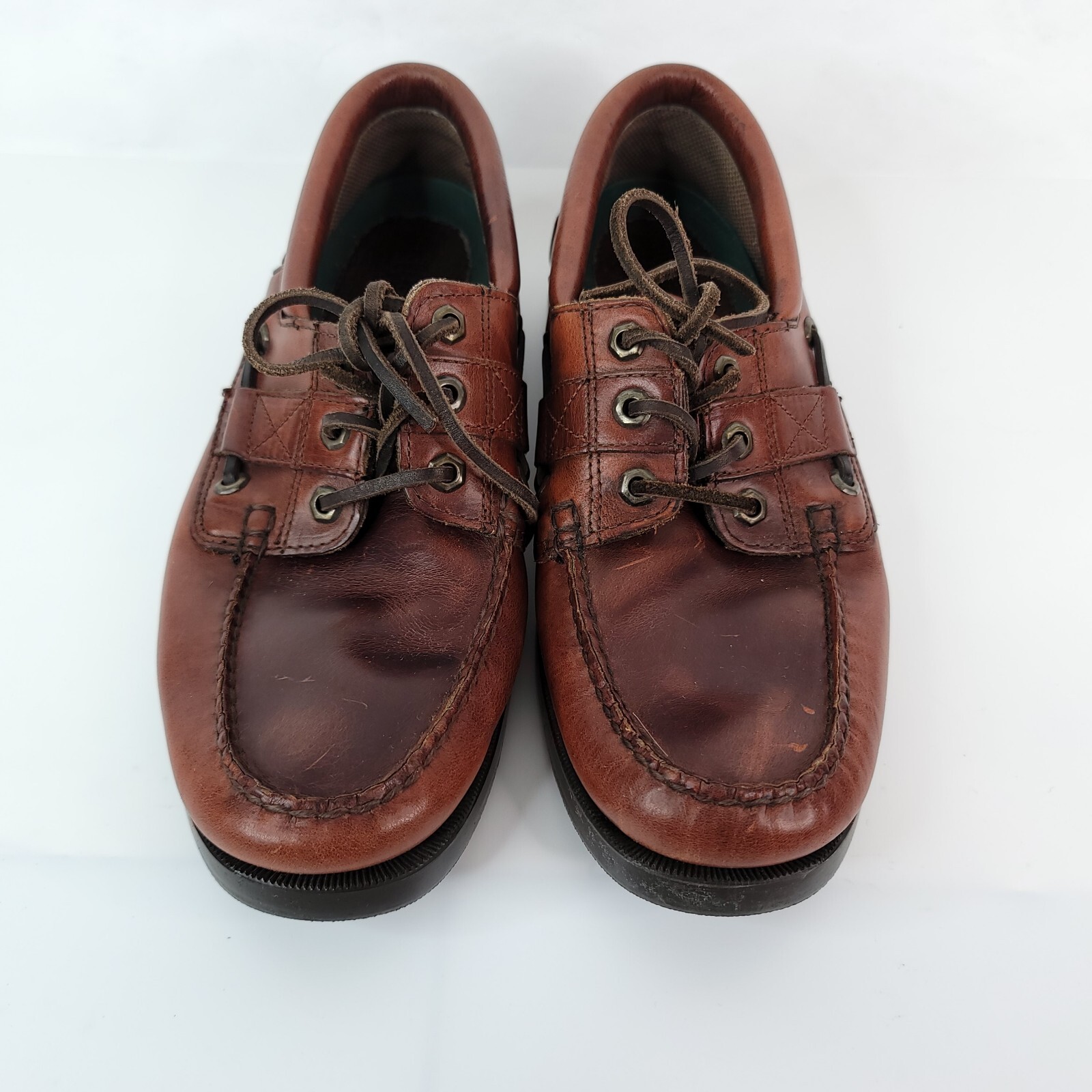 Wolverine Brown Leather Oxford Shoes Men's US 11 M Bo… Gem