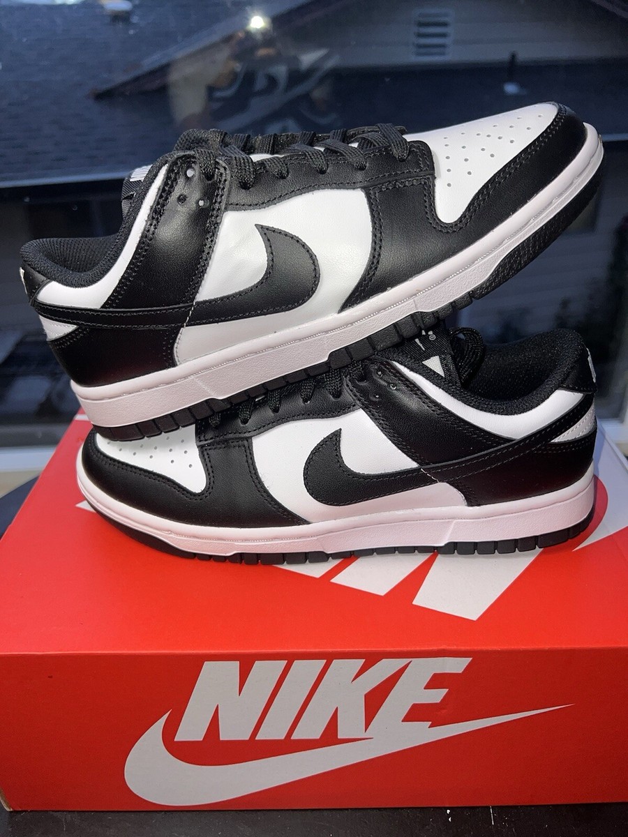 Size 7.5 - Nike Dunk Low Black White W 194502193060| eBay