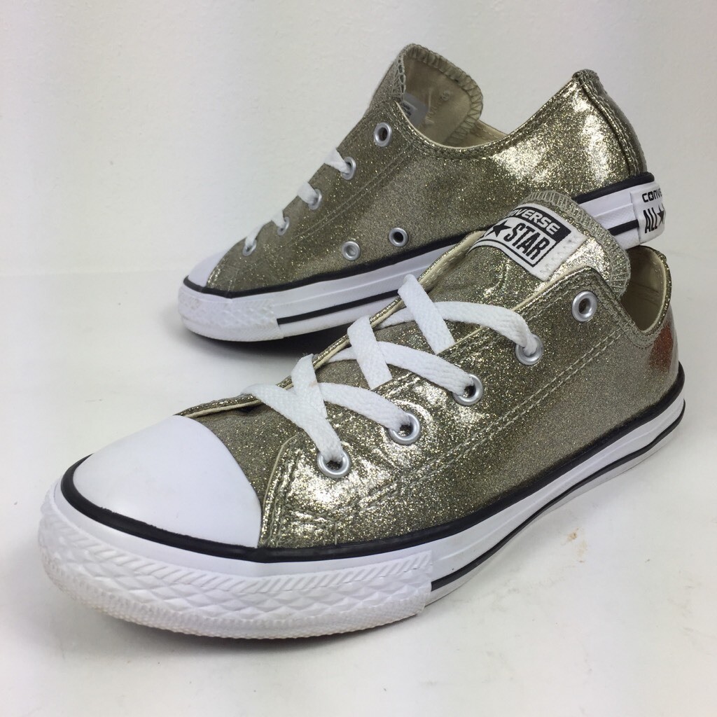 glitter low top converse