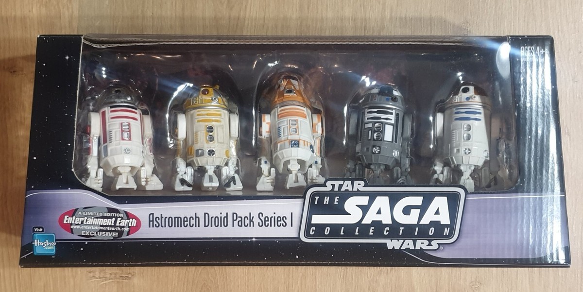 Star Wars The Saga Collection figures Astromech Droid Pack series