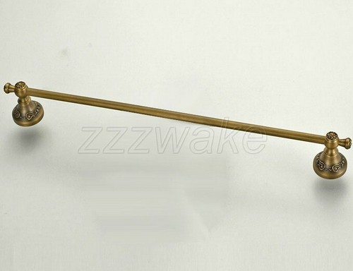 Bathroom Accessory Antique Brass Wall Mounted Single Towel Bar Holder Zba423 - Picture 6 of 7