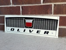 Oliver tractors 18x6  advertising garage sign Farming Farm Sign