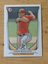 2014 Bowman Draft Top Prospects Astros Baseball Card #TP36 Lance McCullers 