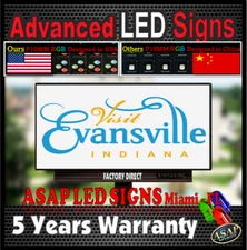 Full Color Programmable LED Sign - 75 in x 101 in