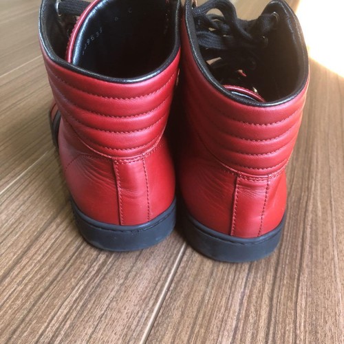 Gucci Sneakers Shoes GG Monogram Pink Leather Size 8 US About8.5 For Men - Picture 18 of 24