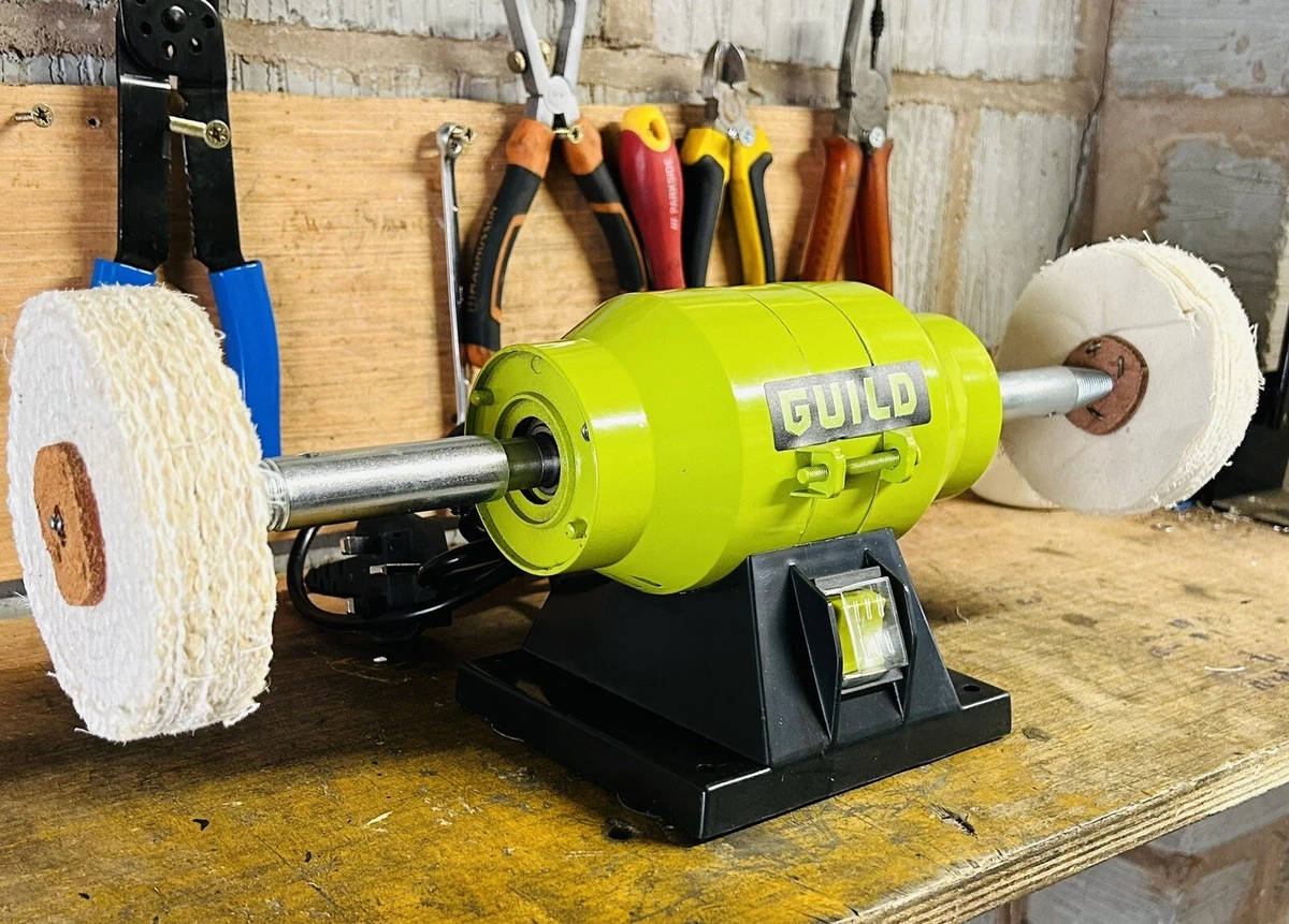 Guild Bench Polisher Bench buffer buffing wheel Polishing Machine Jewellery