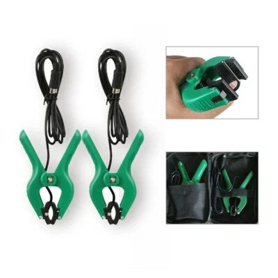 DUOYI 2PC Temperature Clamps HVAC Digital Manifold Gauge Set Digital Refrigerant Gauge