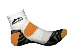 More Mile calcetín para correr Londres Blanco Naranja, Calcetines de ... More Mile calcetín para correr Londres Blanco Naranja, Calcetines de ...