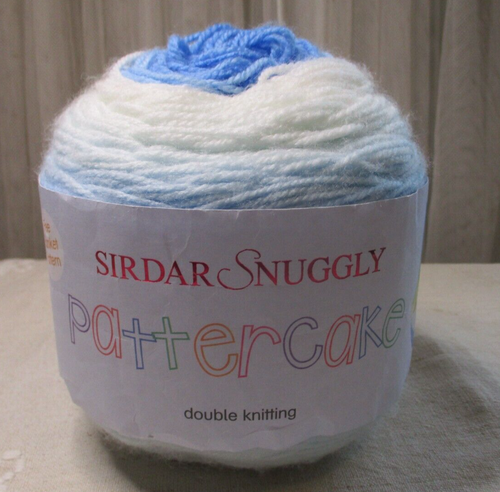 SIRDAR Snuggly Pattercake, blue tones, 150 g, 545 yds, 70% Acrylic / 30% Nylon - Picture 9 of 9