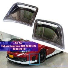 Carbon Fiber Front Bumper Side Vents für 08-14 Subaru Impreza GRB Wagon WRX STi