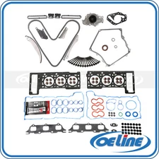Head Gasket Bolts Water Pump Timing Chain Kit Cover fit 02-06 Chrysler 300 Dodge