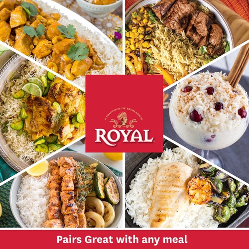(6 pack) Authentic Royal Ready-to-Heat Long Grain White Basmati Rice, 8.5 oz - Picture 6 of 9