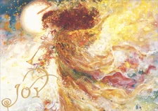 Joy Angel Stewart Sherwood LPG Greetings Christmas Card