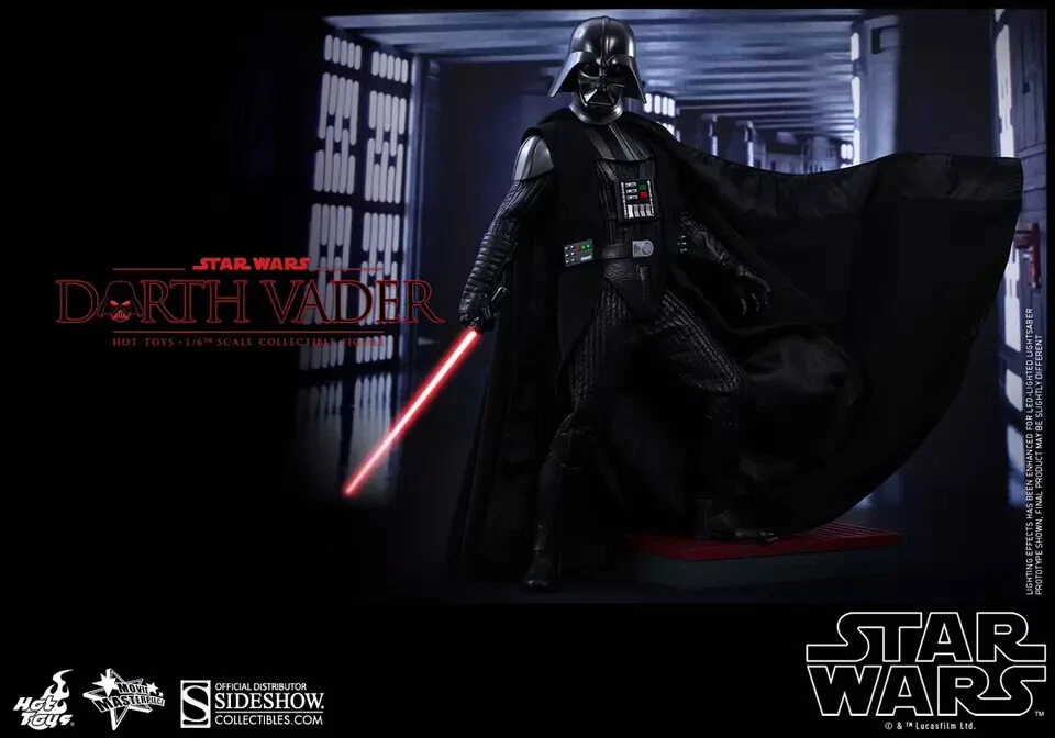 New Hot Toys Mms279 1/6 Star Wars: Episode Iv A New Hope Darth Vader Figure Gift - Image 4 of 4