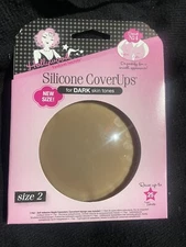 Hollywood Fashion Secrets Silicone Cover Ups- Dark Shade
