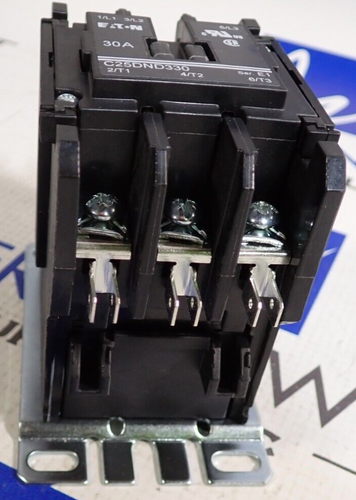 NEW - Eaton C25DND330B 30 Amp 208/240 VAC 3 Pole Definite Purpose Contactor - Picture 5 of 9