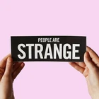 Doors inpired Bumper Sticker! People Are Strange, Days,  Jim Morrison, laptop