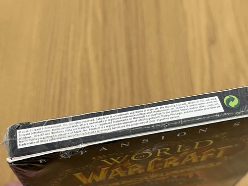 Blizzard World of Warcraft Cataclysm DVD-ROM - New Sealed -👾Retro Gift Idea👾 - 第 20/20 張圖片