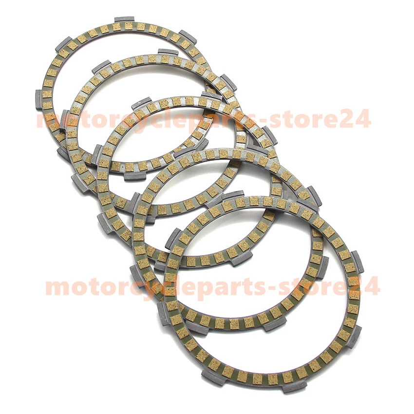Clutch Friction Plate Set fit For Yamaha TTR125L 2000-2017 / TT-R125LE 2005 2010 - Image 3 of 4