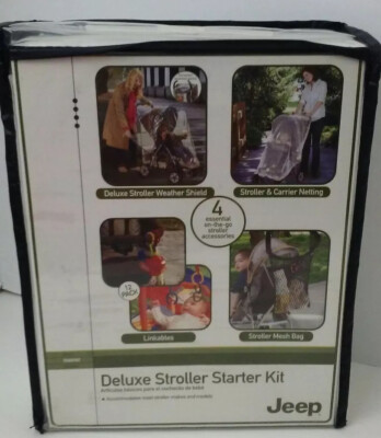 Jeep Stroller Starter Kit  4 Essential on the go Stroller accessories NEW