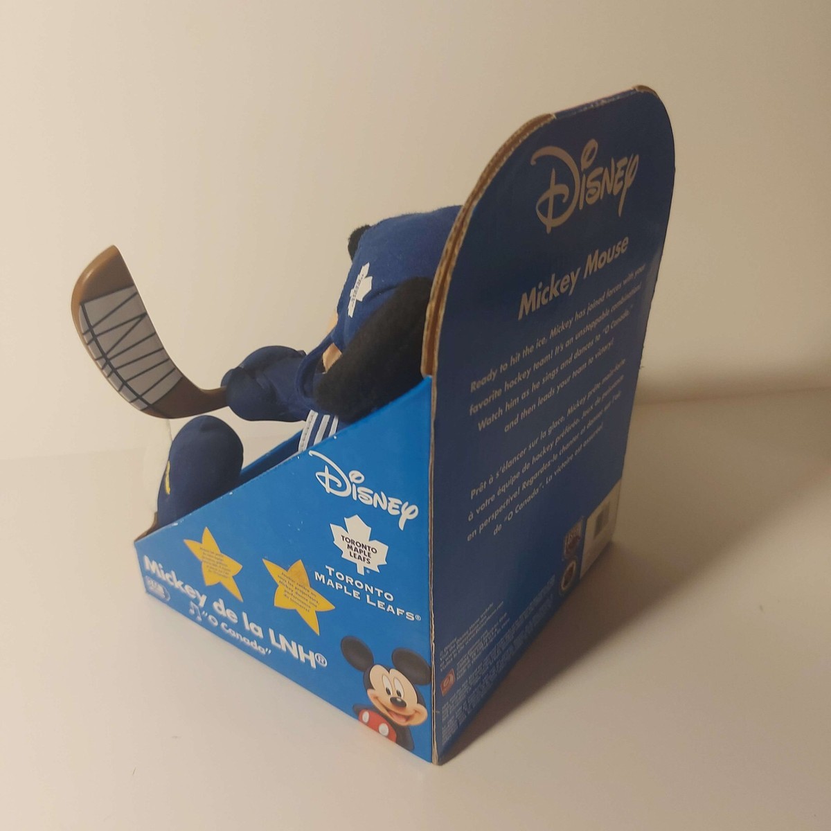 NHL Mickey Mouse O Canada Rare 2004 singing Toronto Maple leaf