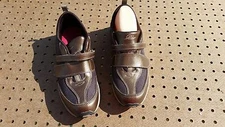 Women's Easy Spirit gold bronze brown sneakers size 7.5 Narrow styleESANWEN $49
