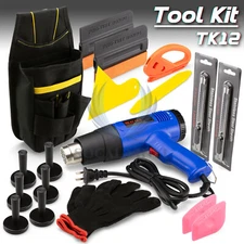 Profession Car Wrap Vinyl Tools Kit Scratchfree Squeegee Razor Gloves Magnets 12