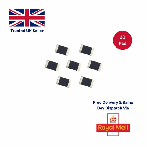 20Pcs 1206 - 0603 - 0805 SMD Resistor Kit 1% Tolerance 33 Values