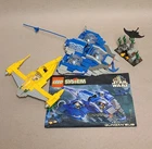 LEGO Set 7161 Gungan Sub & 7141 Naboo Fighter STAR WARS Incomplete W/ Manual
