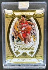 2024-25 Panini Flawless Julius Erving Finales Gold #/10 76ers