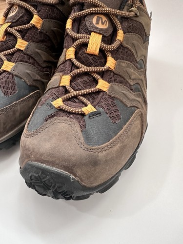 Merrell Herren Chamäleon Shift Ventilator Wildleder Wandern Vibram Schuh Wasserdicht 12 - Bild 13 von 16