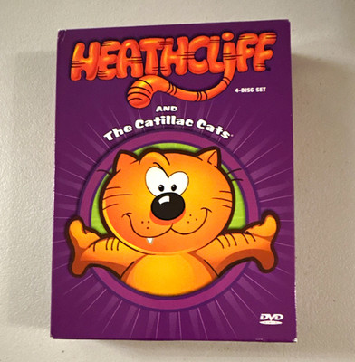 Heathcliff and the Catillac Cats TV Series 4-Disc DVD Box Set NTSC G