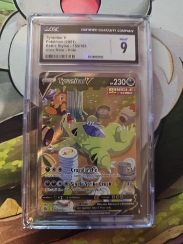 Tyranitar V (Alternate Full Art) 155/163 Swsh05: Battle Styles Holo