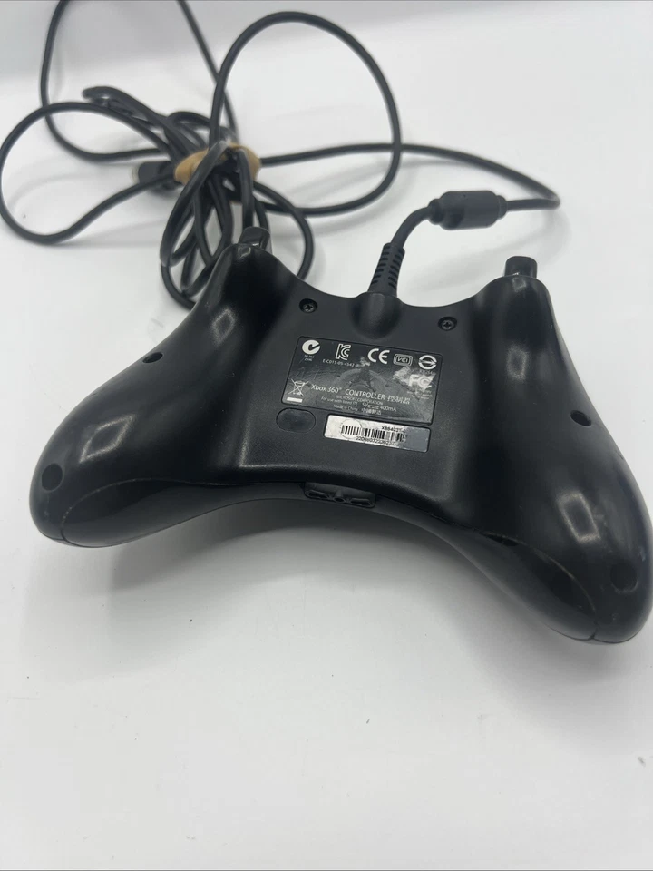 Official Microsoft Xbox 360 Wired USB Controller Black PC OEM - Image 4 of 4