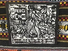 GREG GINN Let It Burn CD punk rock 1994 ex Black Flag Cruz