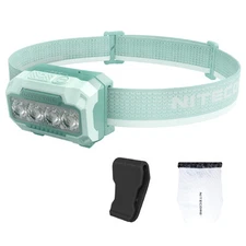 Nitecore HA23 UHE 600 Lumen AAA Headlamp with Multi-Color Temperatures (Green)