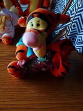 Disney Tigger Plush Stuffed Toy Christmas Themed with Tags