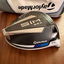 Excellent condition SIM MAX Driver 10.5 degrees head Hadrus coating 