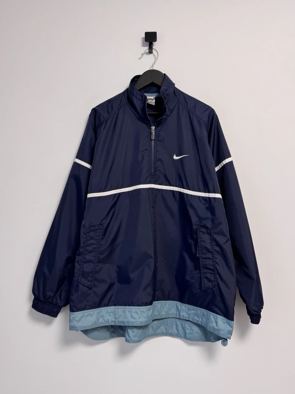 Nike Jacket Y2K style Casual Size XL Men’s Nylon Blue