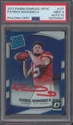 2017 Panini Donruss Optic #177 Patrick Mahomes II RC Rookie Mint PSA 9 10 Auto