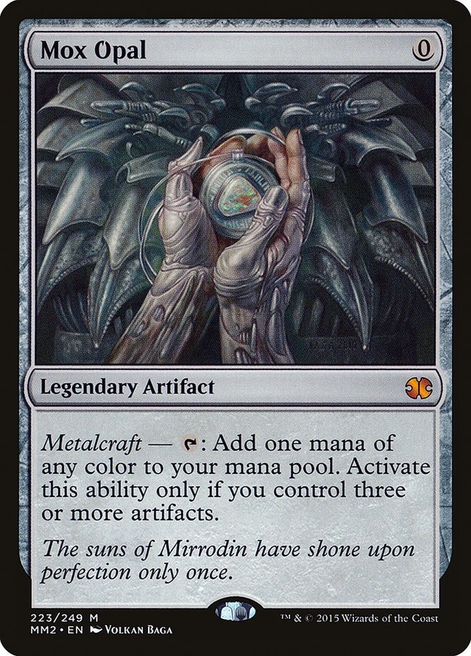 Mox Opal Magic: The Gathering Individual Trading Card Games for