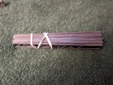 19 pc nickel EARLY 5"  straight girders  A.C. GILBERT ERECTOR SET