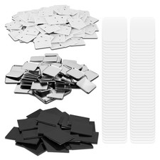 100 Sets 50mm Square Magnets Supplies 1.97 Fridge Magnet Maker Supplies DIY F...